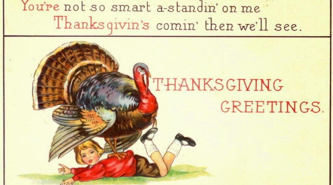 Vintage Thanksgiving Postcard 2