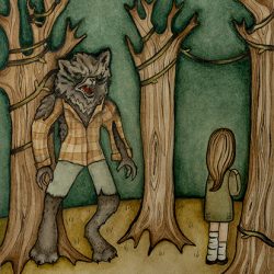 Werewolf and the Girl by Frances Thrasher